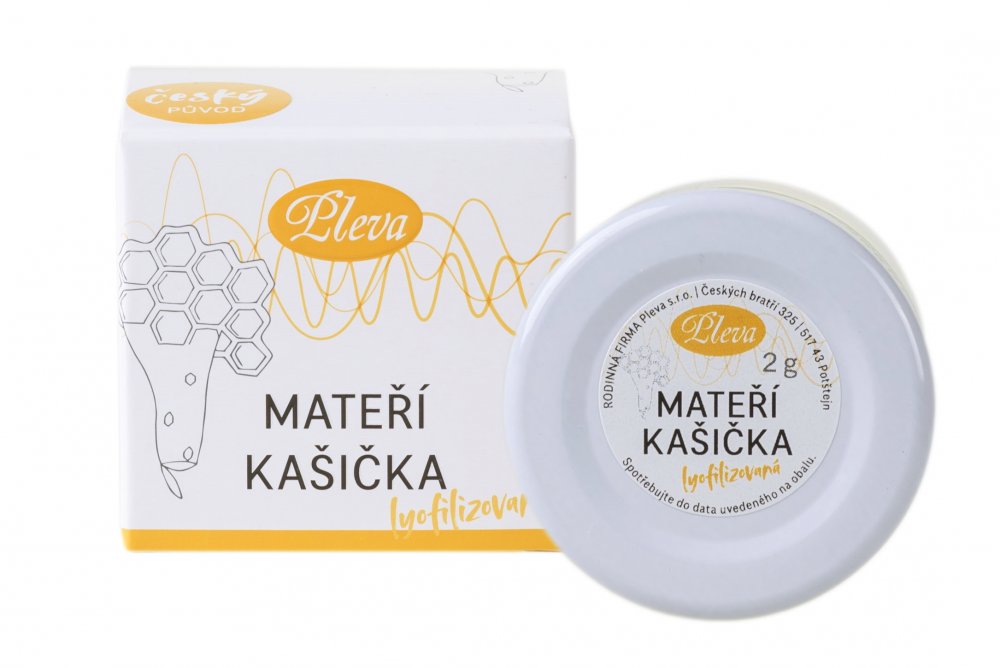 Česká mateří kašička - lyofilizovaná - Balení: 2 g (10 dávek)