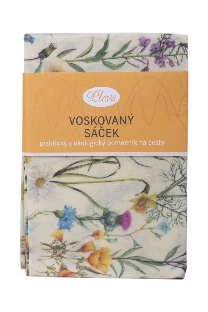 Voskovaný sáček 35x38 cm - louka