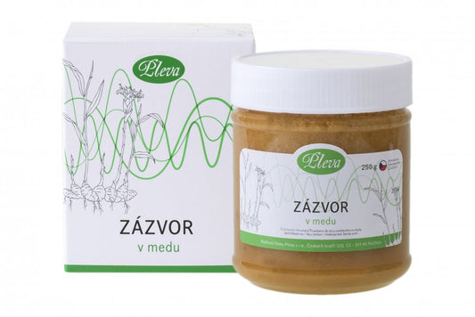Zázvor lékařský v medu