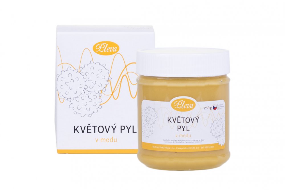 Květový pyl v medu